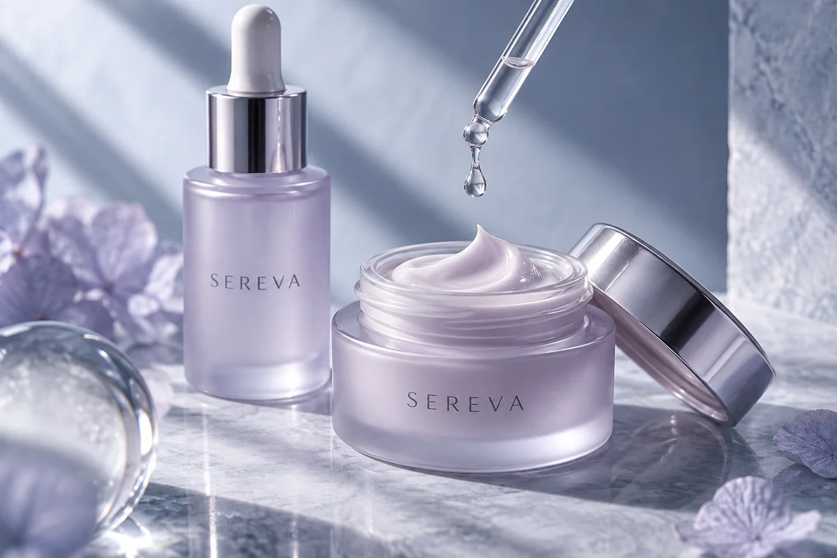 SEREVA: Detailmotiv mit Schwerpunkt auf Material und Produktgestaltung